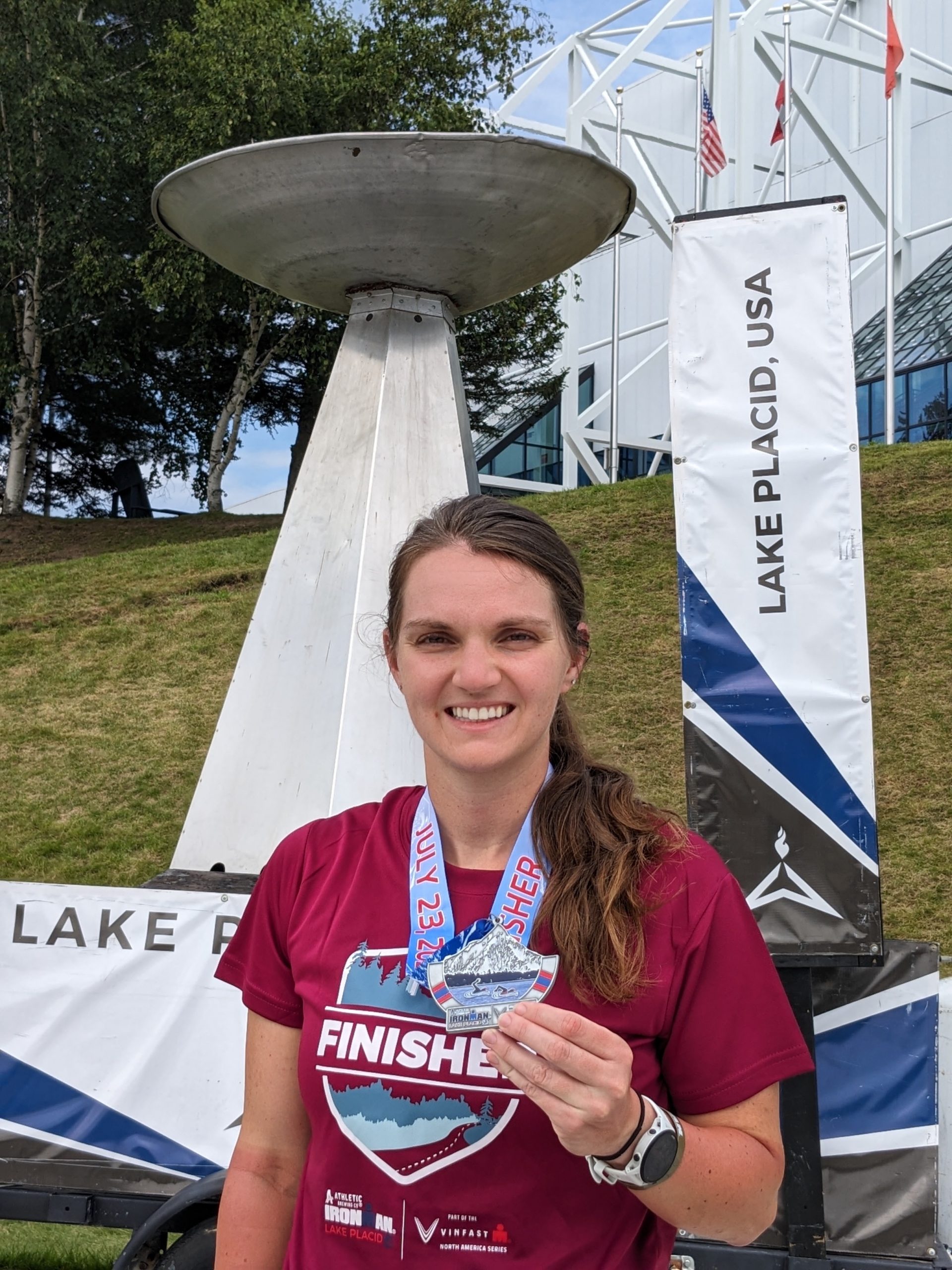 Jessica smashes her first full distance Ironman