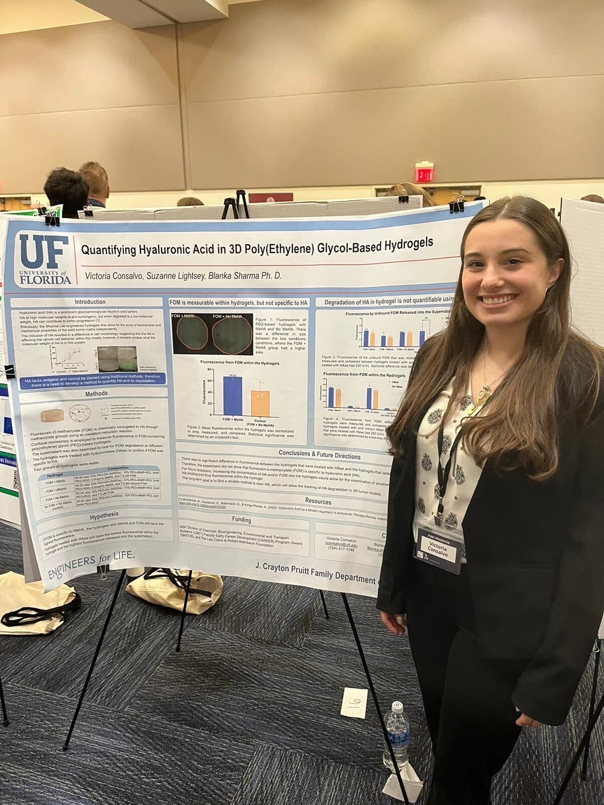 Victoria presents at Florida Undergraduate Research Conference (FURC)