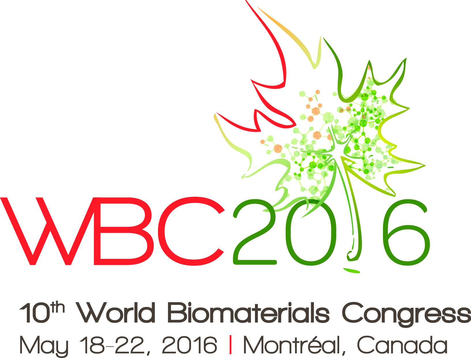 Join us for the World Biomaterials Congress in Vancouver!