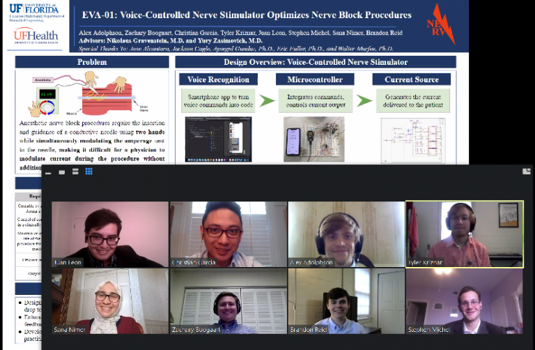 BME team selected as a finalist for the 2020 BMES Medtronic student