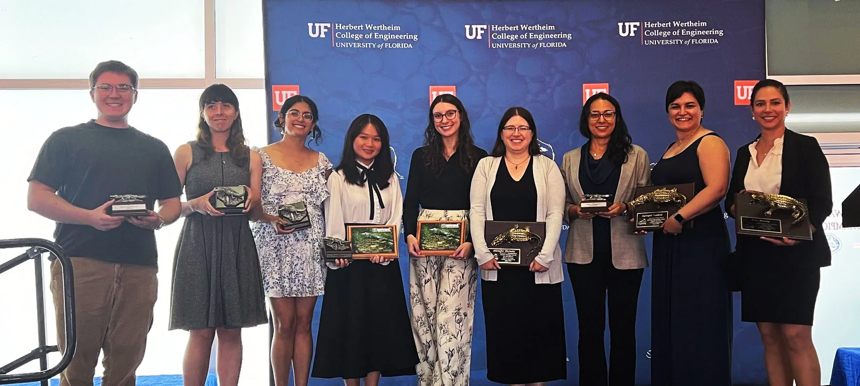 BME faculty and students receive UF and Herbert Wertheim College of Engineering Excellence Awards